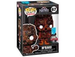 Figura Pop Marvel Black Panther M Baku Artist Case Exclusiva B.active