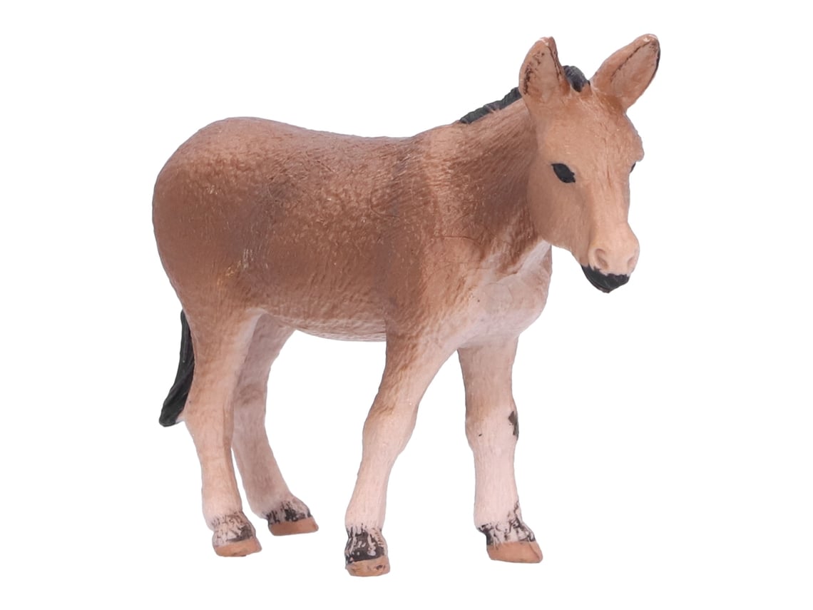 Brinquedo Estátua Animal Selvagem Donkey Simulação Plástico Realista Educação Presente Infantil