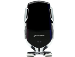 Cargador Carro Qi Giratório Para Apple, Samsung Yizhood Plateado