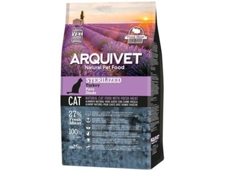 Pienso para Gatos ARQUIVET (1.53 Kg - Seco - Esterilizados)