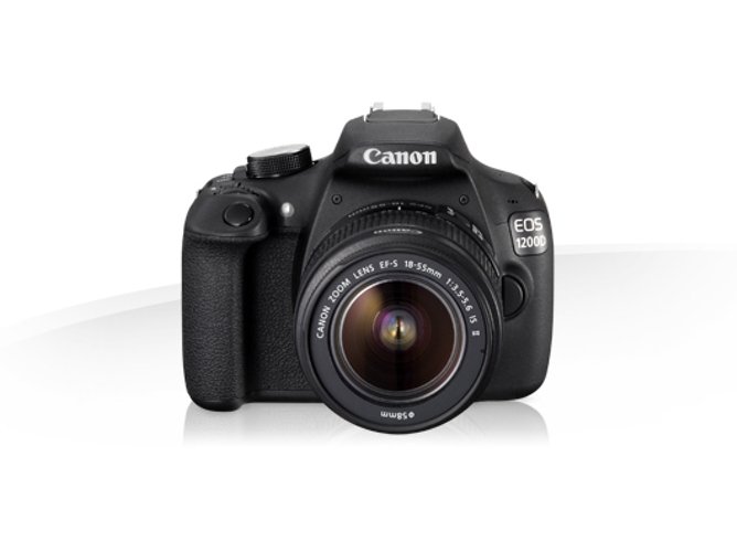 Kit Cámara Réflex CANON 1200D + EF-S 18-55mm (Negro - 18 MP - ISO: 100 a 12800)