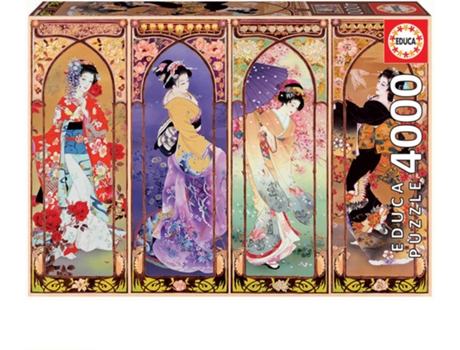 Puzzle EDUCA 4000 Collage Japonés (Edad Mínima: 12 Años - 4000 Piezas)