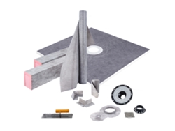 Kit de ducha SUCCEBUY de 48 x 48 pulgadas con desagüe central ABS, impermeable