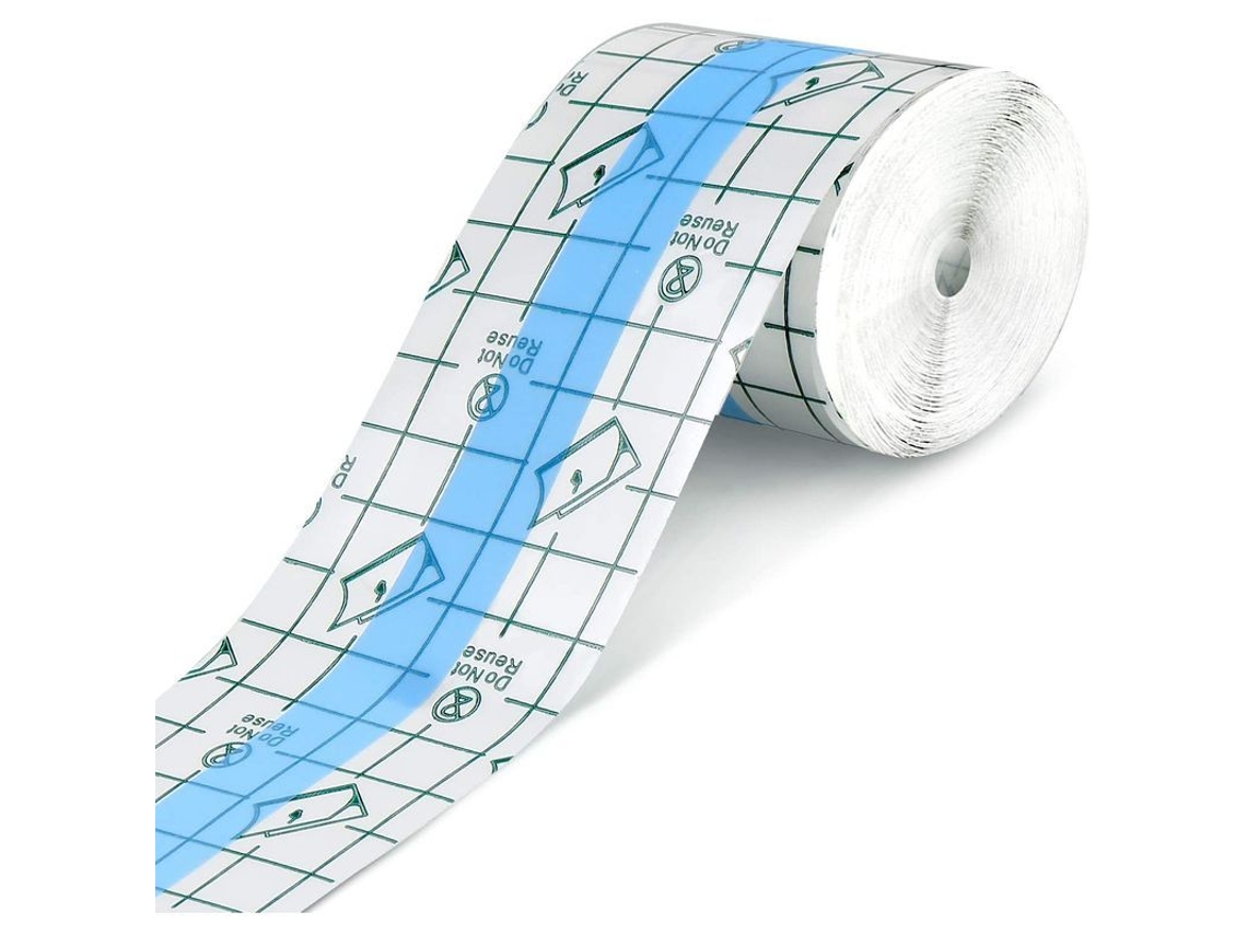 Venda Adhesiva Elástica, Transparente E Impermeable, De 5 Cm X 10 M, Para Heridas.
