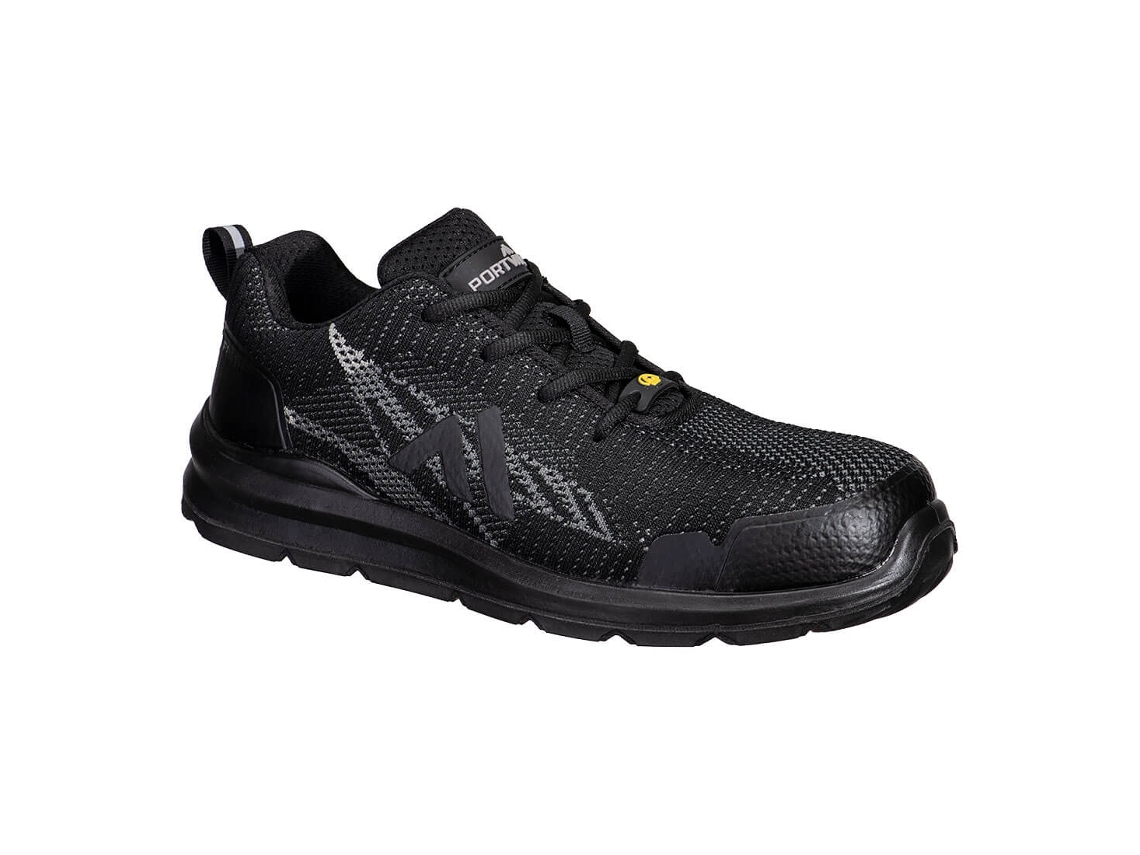 Zapato Deportivo Composite Textile Trainer S1ps Esd Sr Fo Negro Gris / 45