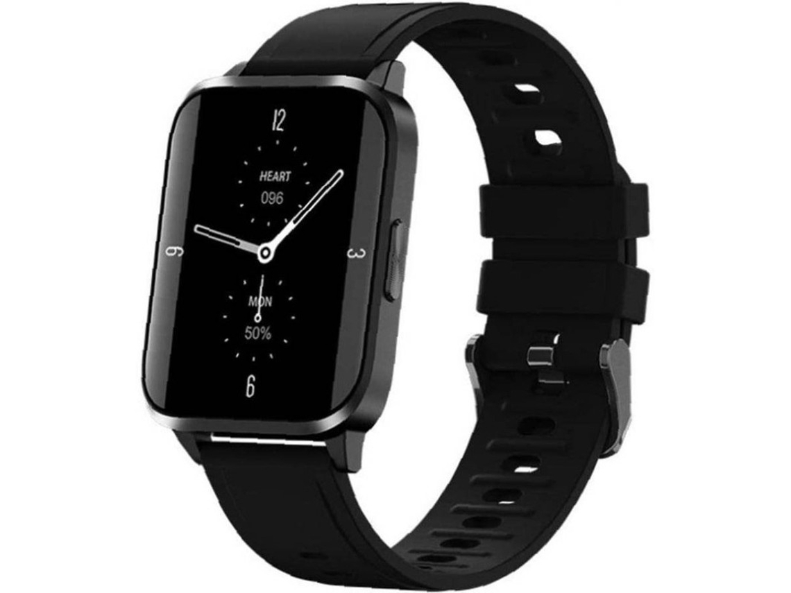 Reloj inteligente con pantalla HD de 1.69 pulgadas, monitor de actividad física, frecuencia cardíaca, oxígeno en sangre, pulsera electrónica Bestvite (negro)