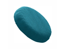 Funda elástica azul para taburete de Rnemitery
