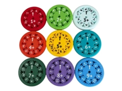 Spinners matemáticos, juguetes educativos para aprender