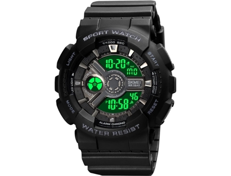 VEANXIN Relojes de pulsera LED impermeables con tácticas digitales-oro rosa