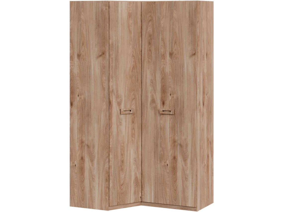 Armario MUEBLAM Roble Roble Melamina (90x140x232x50 cm)