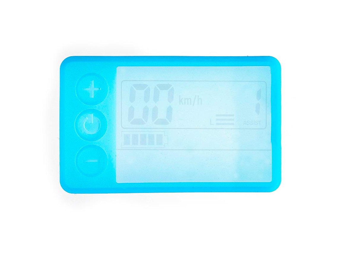 Protector de silicona azul impermeable para pantalla S866 Ewheel