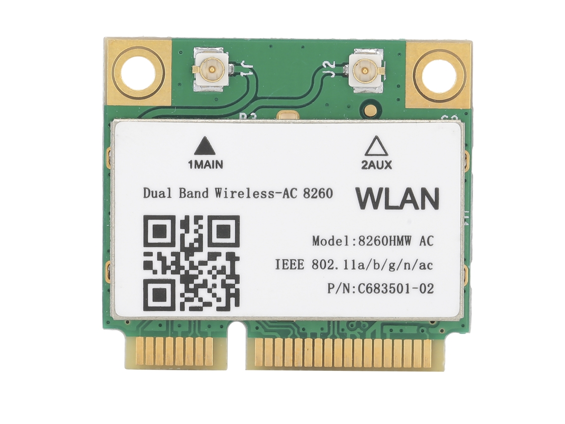 Tarjeta De Red Inalámbrica Mini Pci-e 802.11ac De Doble Banda 2.4g/5g Con Bluetooth 4.2 (modelo 8260hmw)