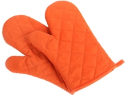Guantes De Cocina - Resistentes Al Calor - Reforzados - 1 Par - Naranja