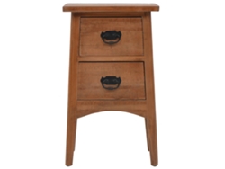 Maison Exclusive - Mesita De Noche Madera Maciza De Abeto 40x29x68 Cm Marrón