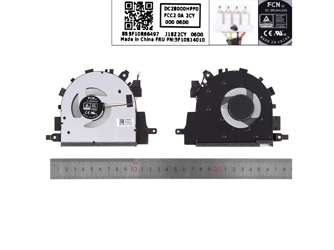 Ventilador De Notebook Lenovo Ideapad 3 15itl6 15ada6 15alc6org Compativel