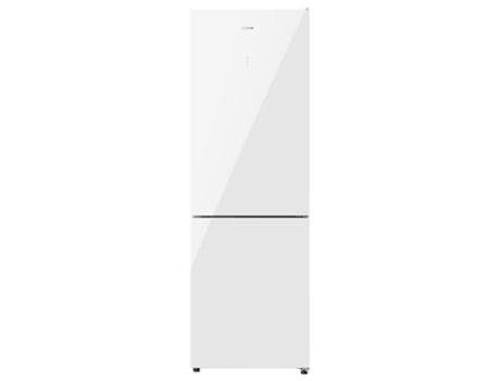 Frigorífico Combi 2 Puertas Cristal Blanco de 322 Litros Bolero CoolMarket Combi 322 Glass White E Altura 185 y 60 cm de Ancho Motor Inverter Plus ...