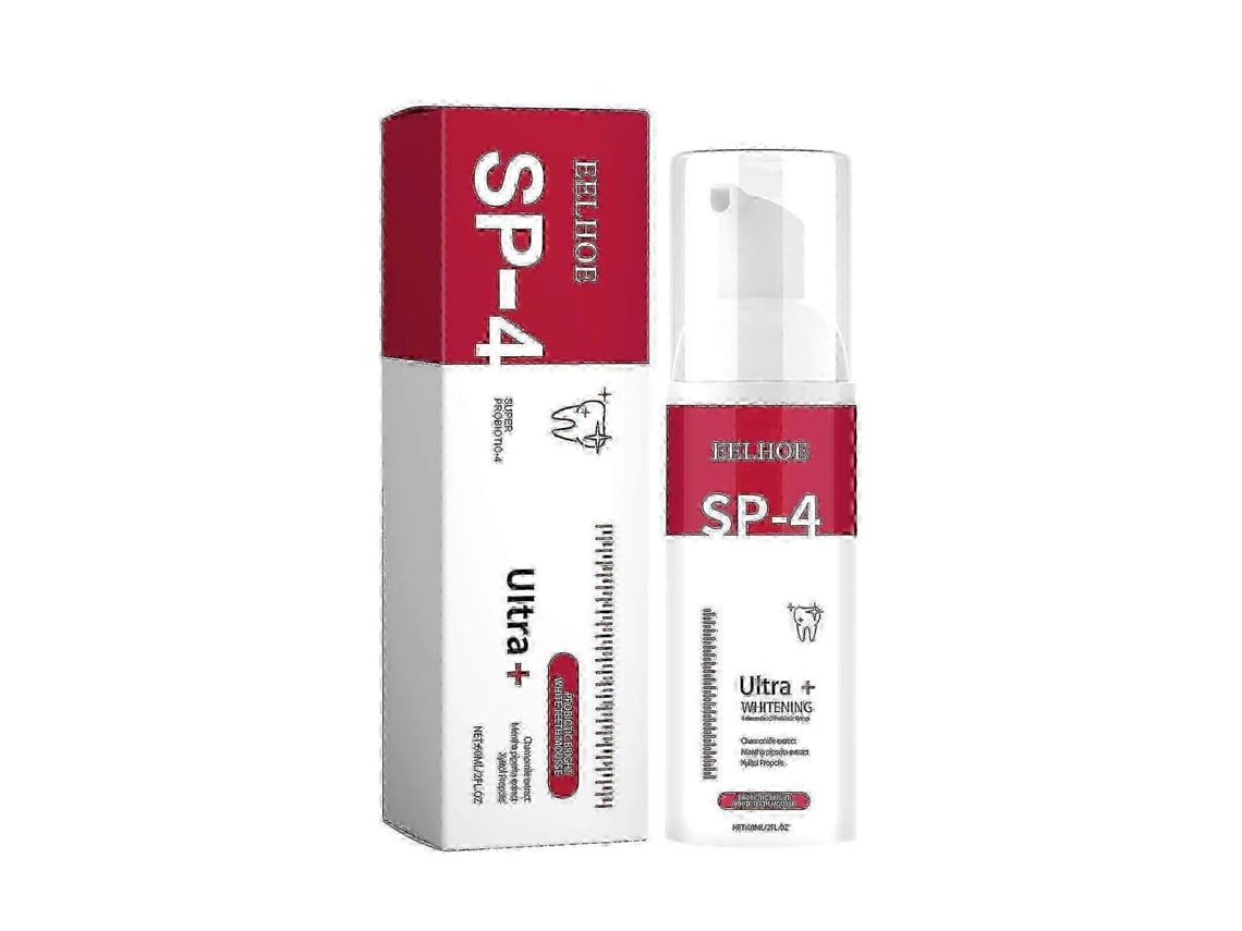 60ml Red—eelhoe Dental Mousse Sp-4 Series Dental Care Mousse Two Colors Available -