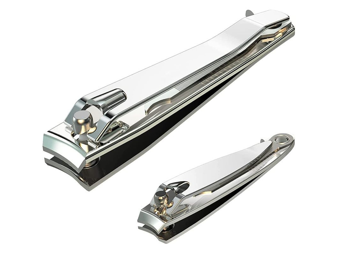 Tijeras De Uñas De Acero Inoxidable De Alta Calidad Para Uñas De Manos Y Pies, Con Lima De Uñas Incluida.