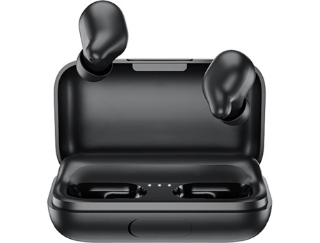 Auriculares Bluetooth True Wireless HAYLOU T15 (In Ear - Micrófono - Noise Cancelling  - Negro)