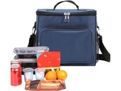 Bolsa Térmica Grande De Tela Con Correa Para El Hombro | Impermeable Para Alimentos Y Bebidas