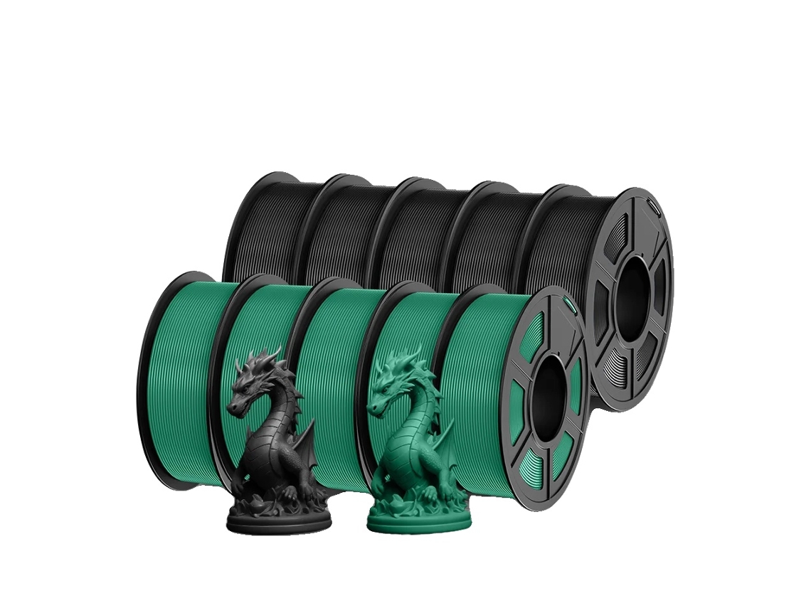 Filamento para impresora 3D, resistencia mejorada, impresión rápida, PLA P 2.0 5bk 5gg OEM