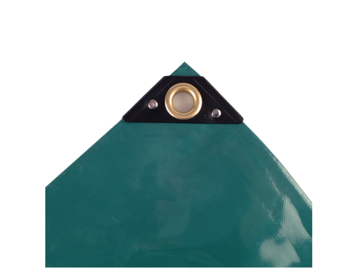 Lona impermeable de PVC 650 g/m² 6x8 m con protección UV y ojales de latón Boni Shop