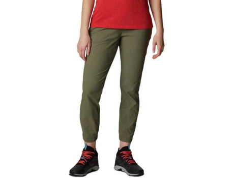 Pantalones para Mujer COLUMBIA Firwood Camp Ii Verde para Montaña (S)