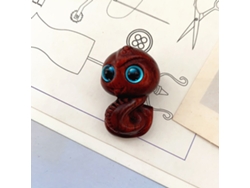 Oferta especial: Colgante con símbolo de rana del sudeste asiático, llave roja de romero