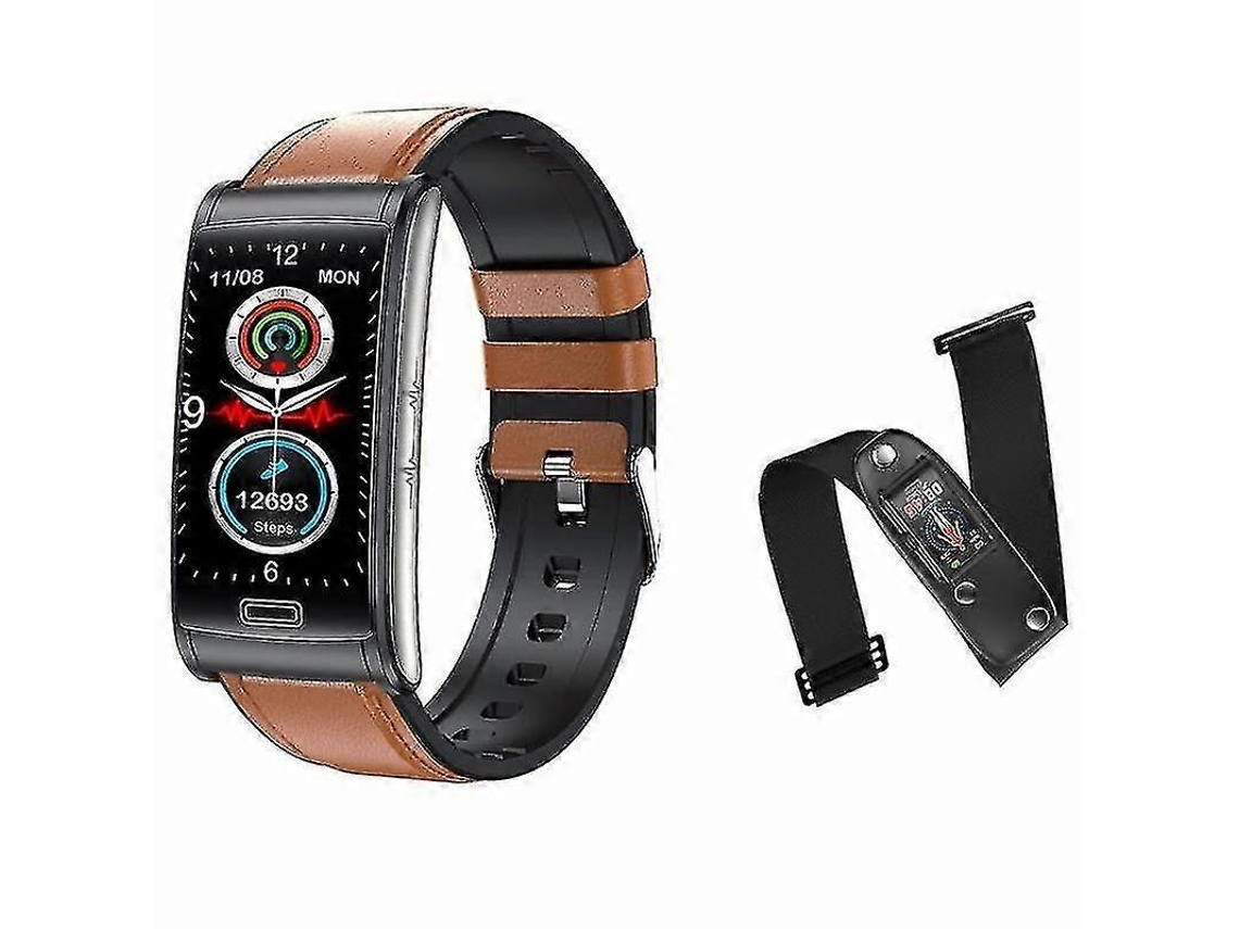 Reloj inteligente E600 con monitor de presión arterial, ECG, temperatura, glucosa en sangre no invasiva y frecuencia cardíaca Q603 Ly Ebike