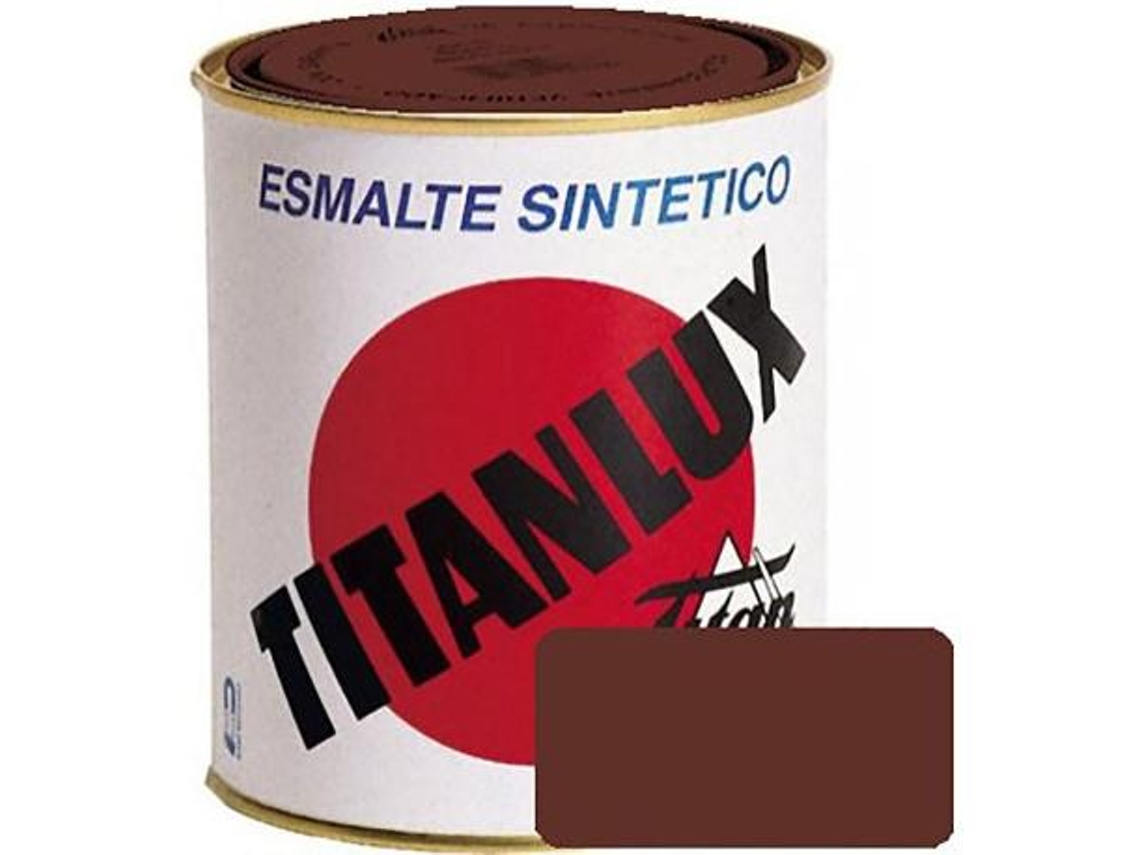 Esmalte pardo titanlux 750ml. 517