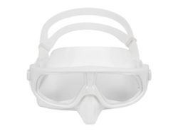 Gafas De Buceo Impermeables De Doble Uso, De Policarbonato Y Silicona, Resistentes Al Humo, Ideales Para Buceo, Apnea Y Natación. Color Blanco. Para Adultos.