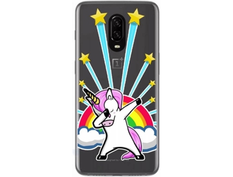 Carcasa OnePlus 6T TUMUNDOSMARTPHONE Unicornio Multicolor