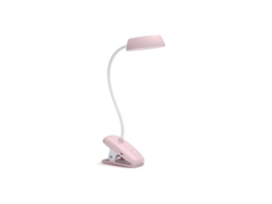 Flexo LED recargable con abrazadera IP20 380x99x290mm Color rosa Philips (3w 4000k 175lm)