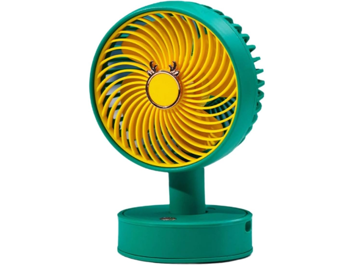 Ventilador Plástico 3 V Portátil Ajustable Silencioso
