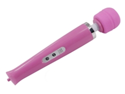 Varita Mágica De Mano Inalámbrica Chennnls Con 10 Modos De Relajación, Palo De Masaje Eléctrico De Mano Inalámbrico, Color Rosa Chennnls
