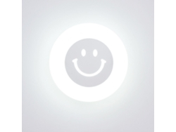 Protección para los ojos Luz nocturna LED USB con cara sonriente (luz blanca) SIURN