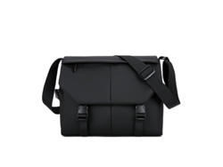Bolso de hombro (negro), bandolera para hombre, gran capacidad, multifuncional, tejido Oxford impermeable.