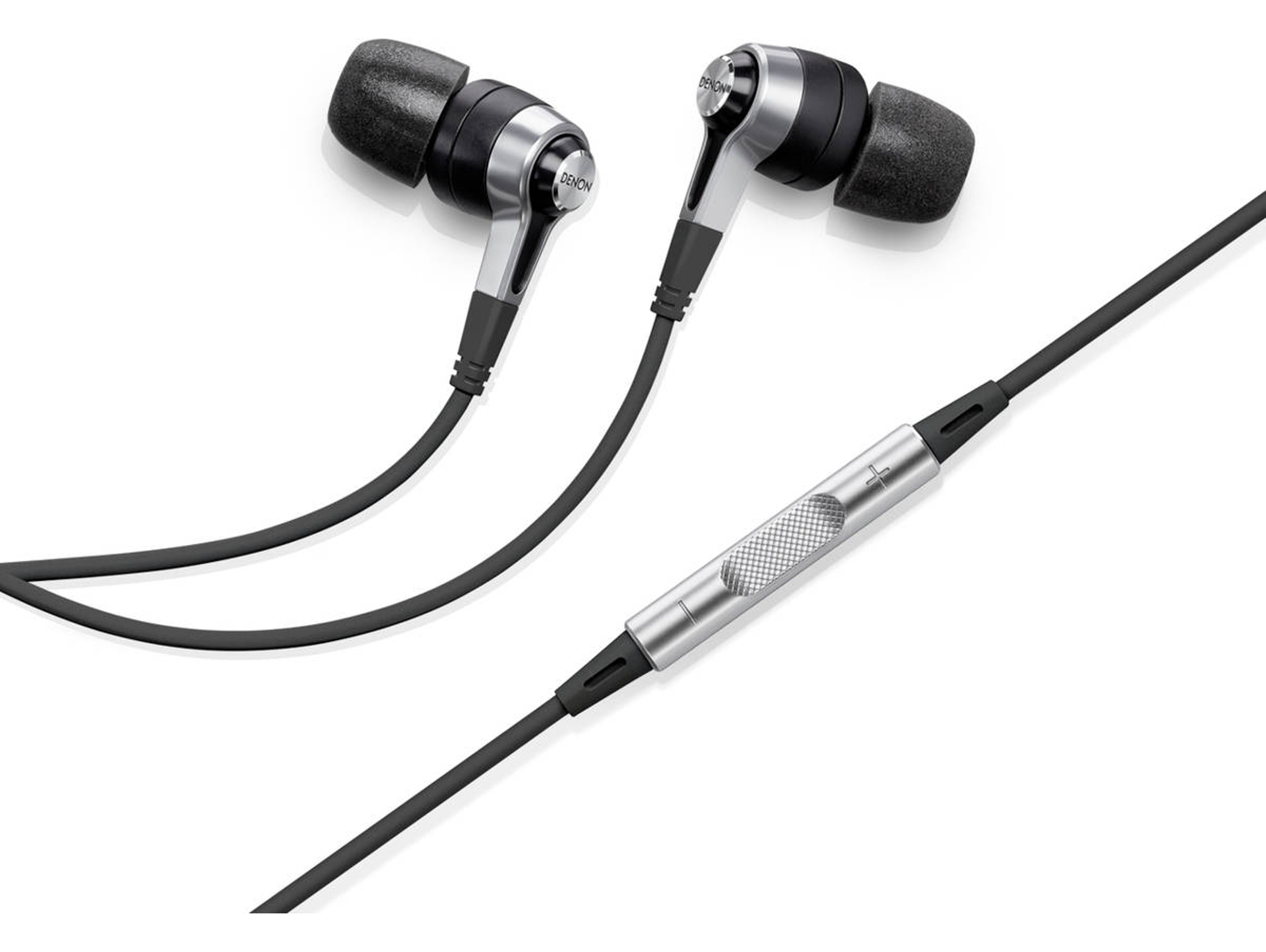 Auriculares DENON AH-C621R (In Ear - Micrófono - Negro)