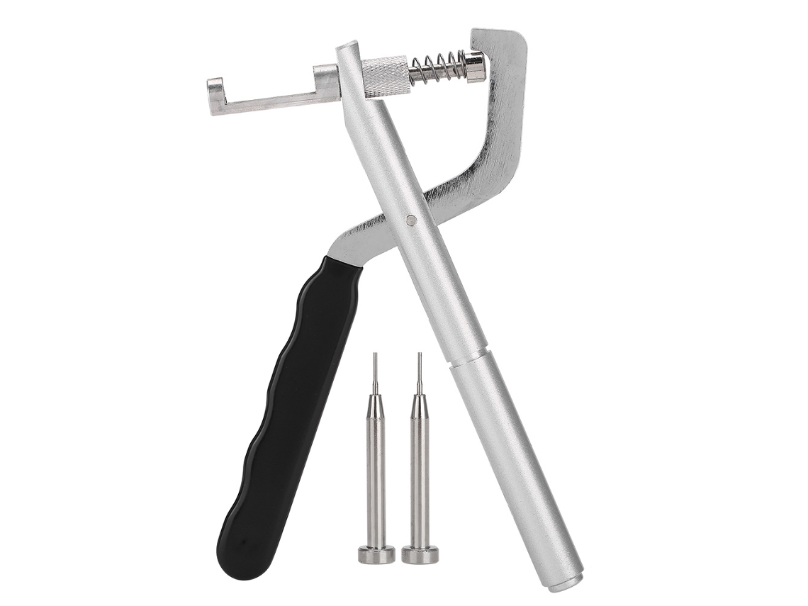 Ferramenta De Reparação De Relógios Para Remover Pinos De Pulseira Com Pinças E 2 Pinos