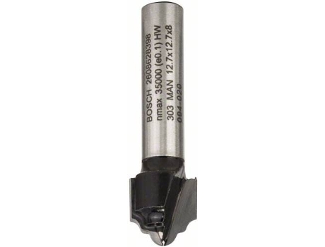 Fresa BOSCH para Bordes H - 8 mm - R1 2.4 mm - D 12.7 mm - L 12.4 mm - G 46 mm