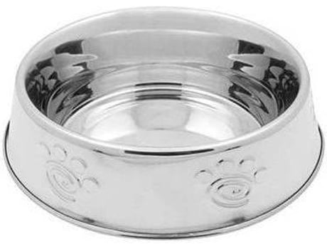 Comedero para Gatos NAYECO 132058 (Blanco - 100 g - Acero Inox)