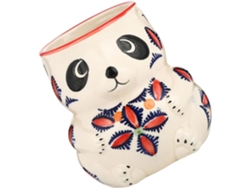 Elegante vaso de cóctel tiki con forma de panda (1 unidad)