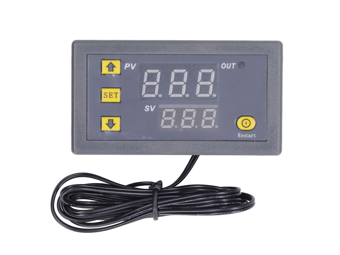 Módulo De Control De Temperatura Con Mini Termostato Digital Led Para Refrigerador (abs)