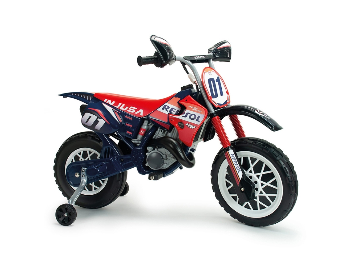 Mota Injusa Cross Repsol Competition 6v Azul (idade Mínima 3 Anos 111 X 56 X 76 Cm)