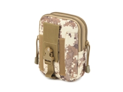 Riñonera Táctica Edc Verde Jungla 55" Hombre Funda Teléfono Cartera Estuche Deportes Camping Senderismo