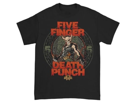 Camiseta ROCKINSTONE Five Finger Death Punch Seal Your Fate (XXXL)