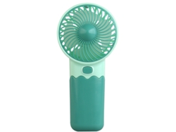 Este Ventilador Portátil, Ligero Y Compacto, Funciona Con Pilas. Su Diseño Moderno Y Elegante Lo Hace Ideal Para Oficinas Al Aire Libre.