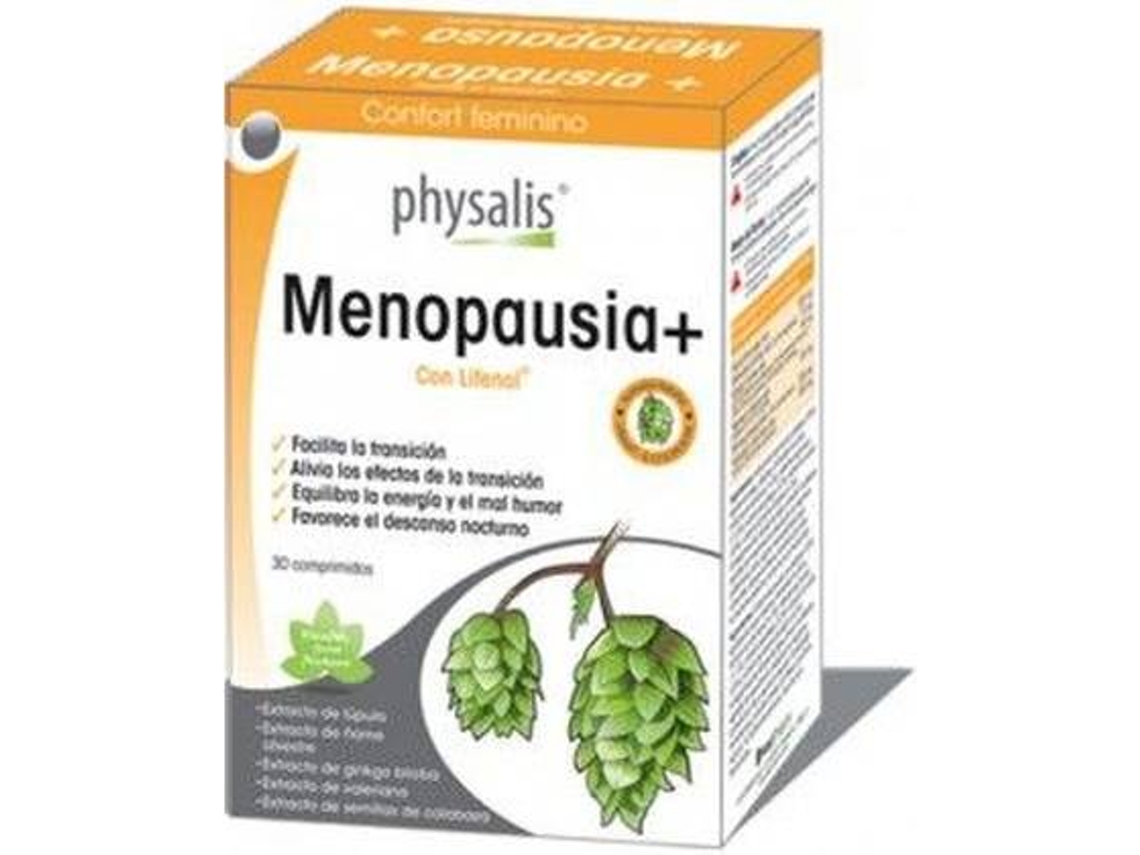 Complemento Alimentar PHYSALIS Menopausa+ (30 comprimidos)