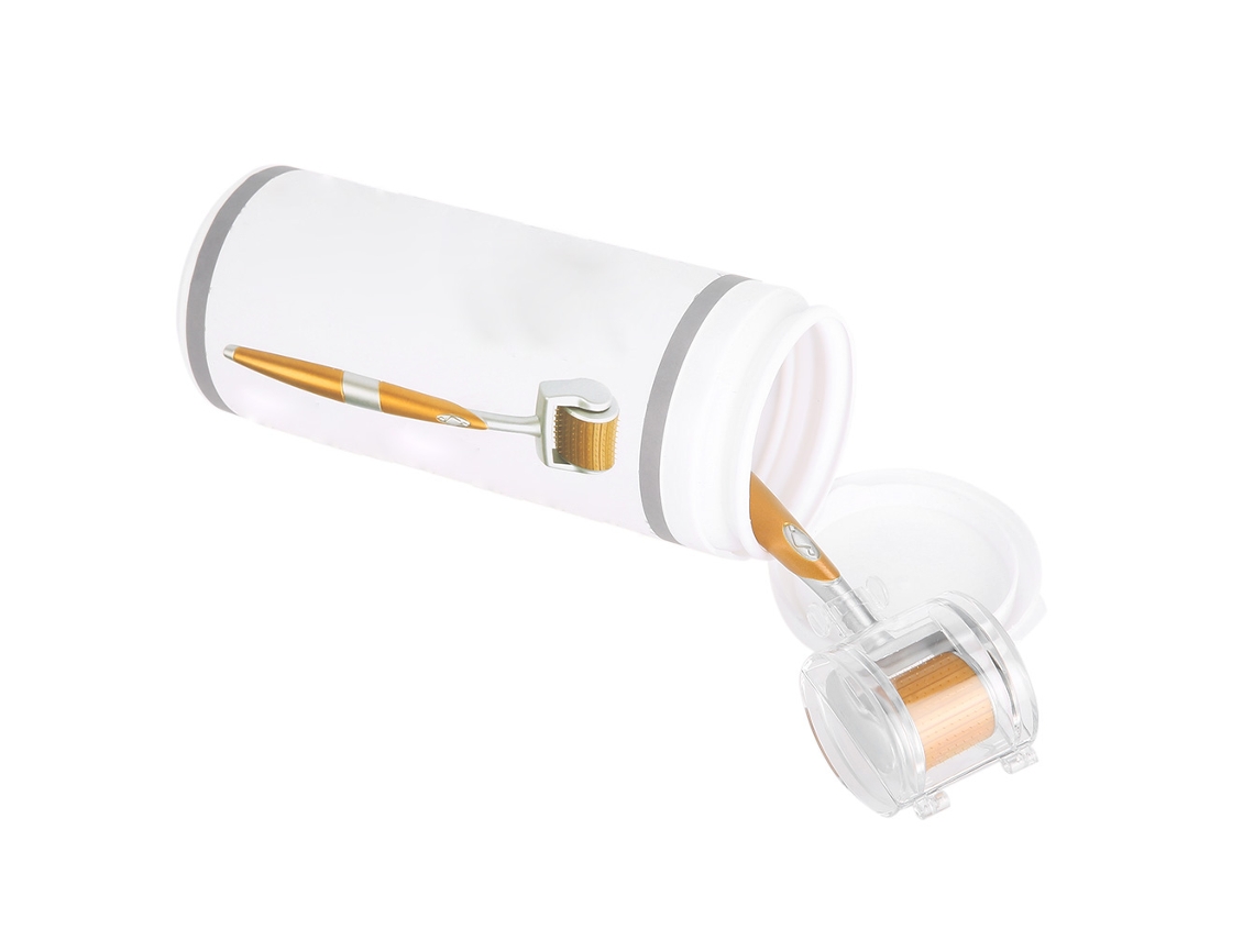 Rodillo De Agulhas Micro Para Eliminação De Acne E Cuidado Da Pele Anti-idade Profissional