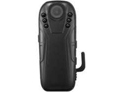 Mini videocámara corporal, grabadora de video portátil HD 1080P y cámara de seguridad pequeña Yizhood (negra)